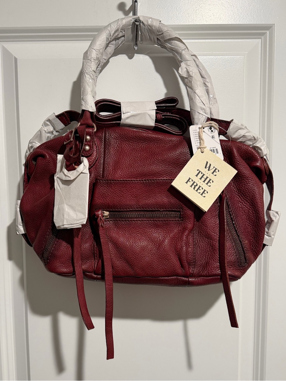 Free People Baby Emerson Tote Bag - Red Rock